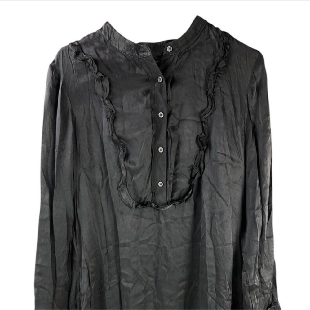 Black Banana Republic Silk Dress